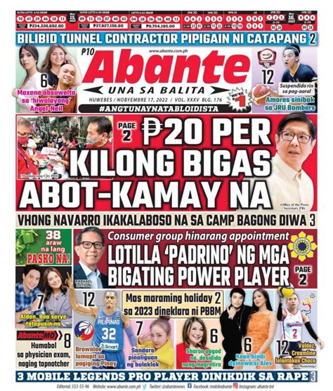 abante tonight|latest .